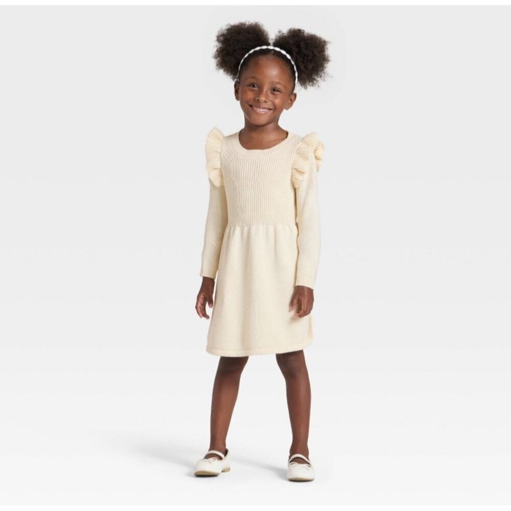 Cat & Jack Girls Cozy Sweater Dress Size 18M NWT